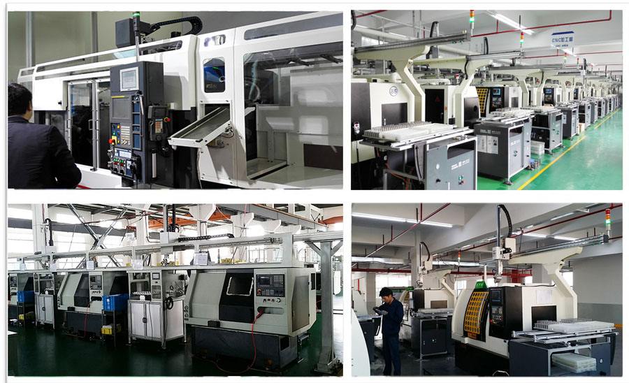 力達人員在浙江客戶廠區對機床進行安裝